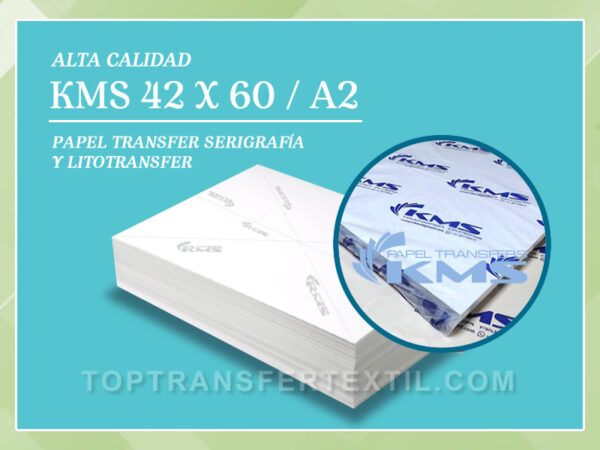PAPEL TRANSFER KMS SERIGRÁFICO - 42x60 - A2