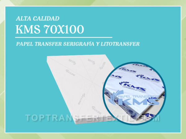 PAPEL TRANSFER KMS SERIGRÁFICO - 70x100