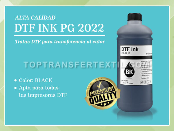 DTF INK COLOR BLACK - TOP TRANSFER TEXTIL