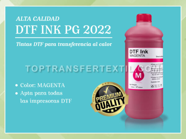 DTF INK COLOR MAGENTA - TOP TRANSFER TEXTIL