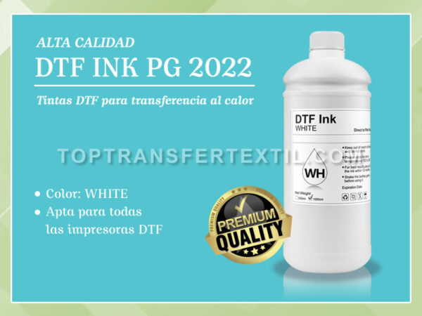 DTF INK COLOR WHITE - TOP TRANSFER TEXTIL